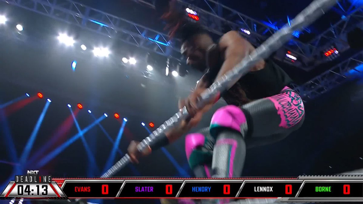 WOAH! 🤯 Je’Von Evans gets the first point in style!