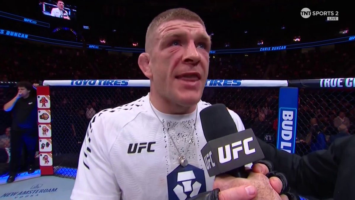 "You cannot teach heart!" - Chris Duncan 🏴󠁧󠁢󠁳󠁣󠁴󠁿 ❤️ #UFC323 | LIVE on TNT Sports &amp; discovery+