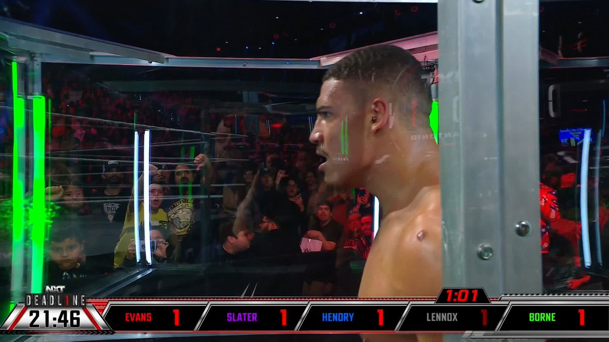 .Dion Lennox just DESTROYED Joe Hendry in the penalty box! 😡