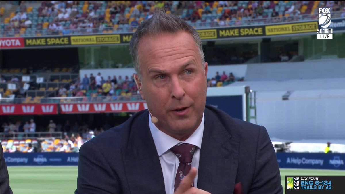 Michael Vaughan with a pointed message to England 😳 📺Watch #Ashes on ch. 501 or stream via Kayo Sports: ✍️BLOG 🔢MATCH CENTRE