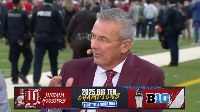 “This is the greatest turnaround in the history of our sport!” 🗣️ Urban Meyer has nothing but praise for how Curt Cignetti turned things around for Indiana Football 👏
