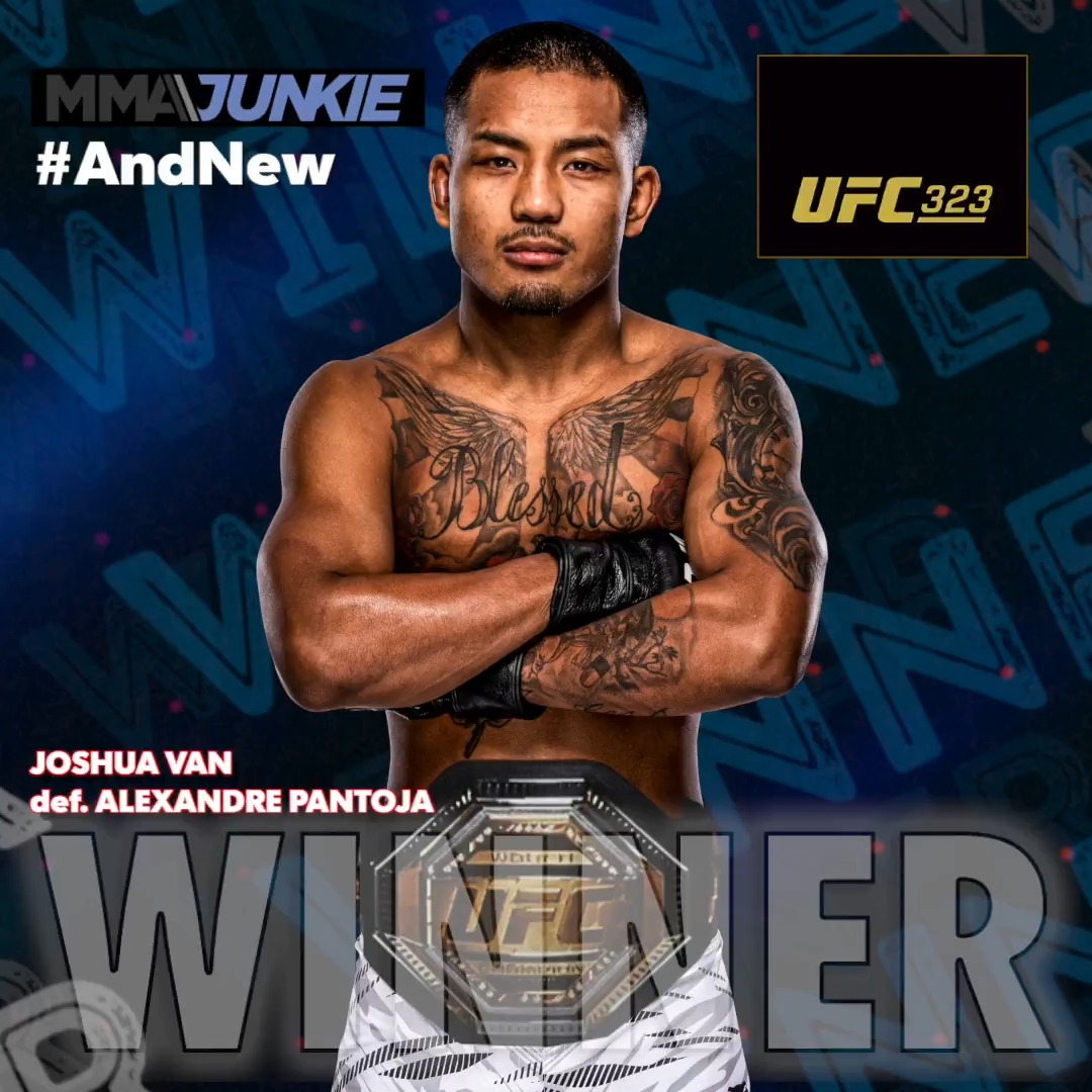 #UFC323 results: Joshua Van def. Alexandre Pantoja via TKO (injury) – Round 1, 0:26 – to win flyweight title Full coverage ➡️