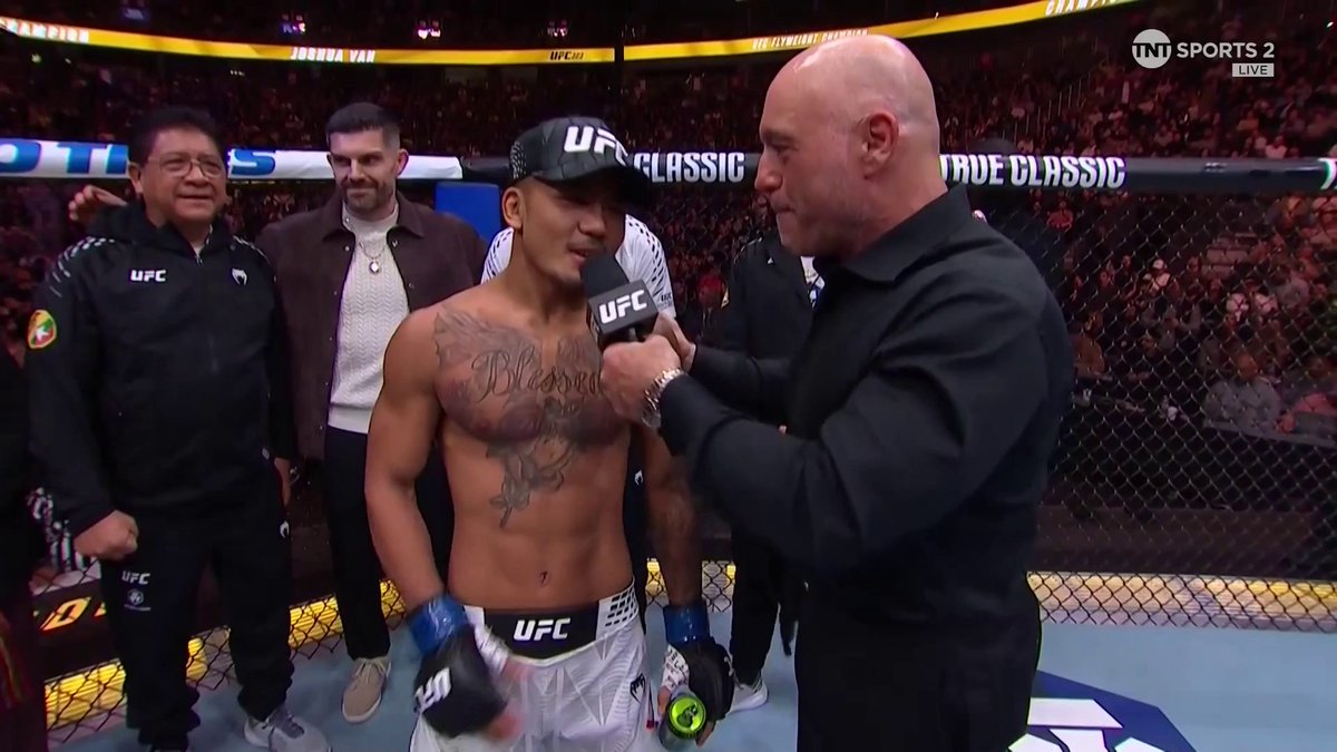 Joshua Van says bring on Tatsuro Taira! 😮‍💨 #UFC323 | LIVE on TNT Sports &amp; discovery+