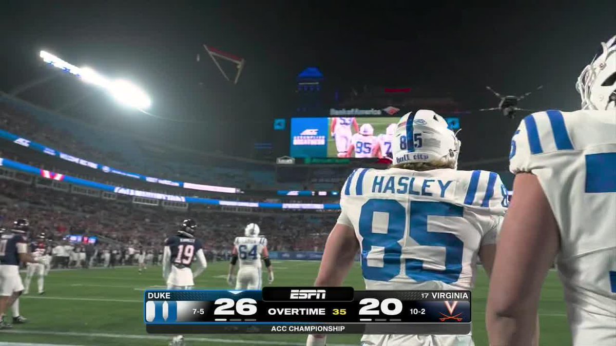 WHAT AN ENDING TO THE ACC CHAMP GAME 😲