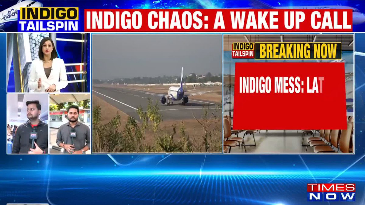 IndiGo Crisis BREAKING || MoCA unsatisfied with IndiGo's response. - MoCA calls explanations 'inadequate'; sought detailed report. - Panel asked to fast-track its report. Shafali Nigam & Aakanksha Khajuria Kapoor with more details.