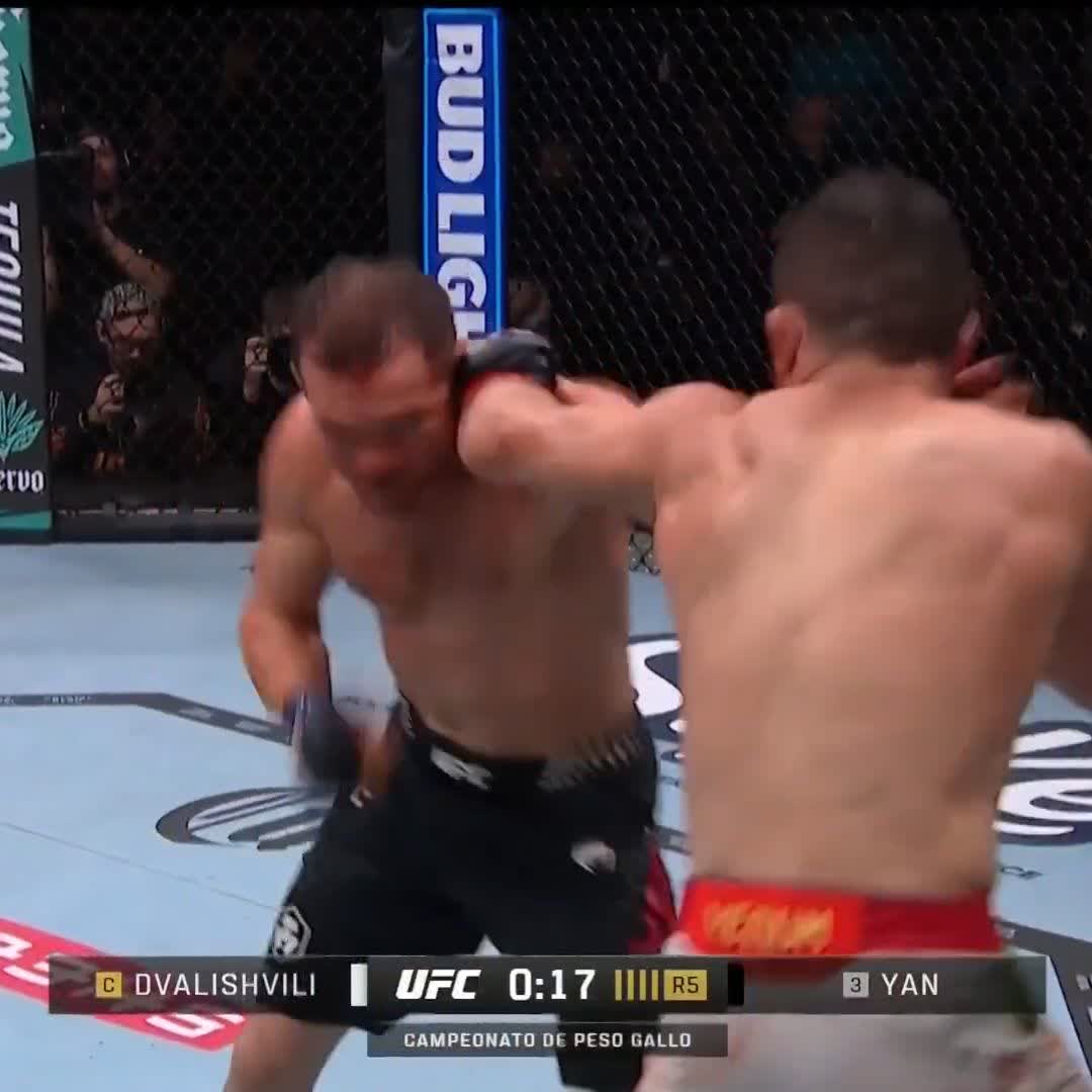 💢 Y así termina la última pelea de campeonato en un PPV 💢 #UFC323