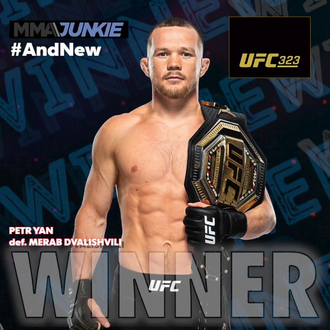 #UFC323 results: Petr Yan def. Merab Dvalishvili via unanimous decision (49-46, 49-46, 48-47) – to win bantamweight title Full coverage ➡️
