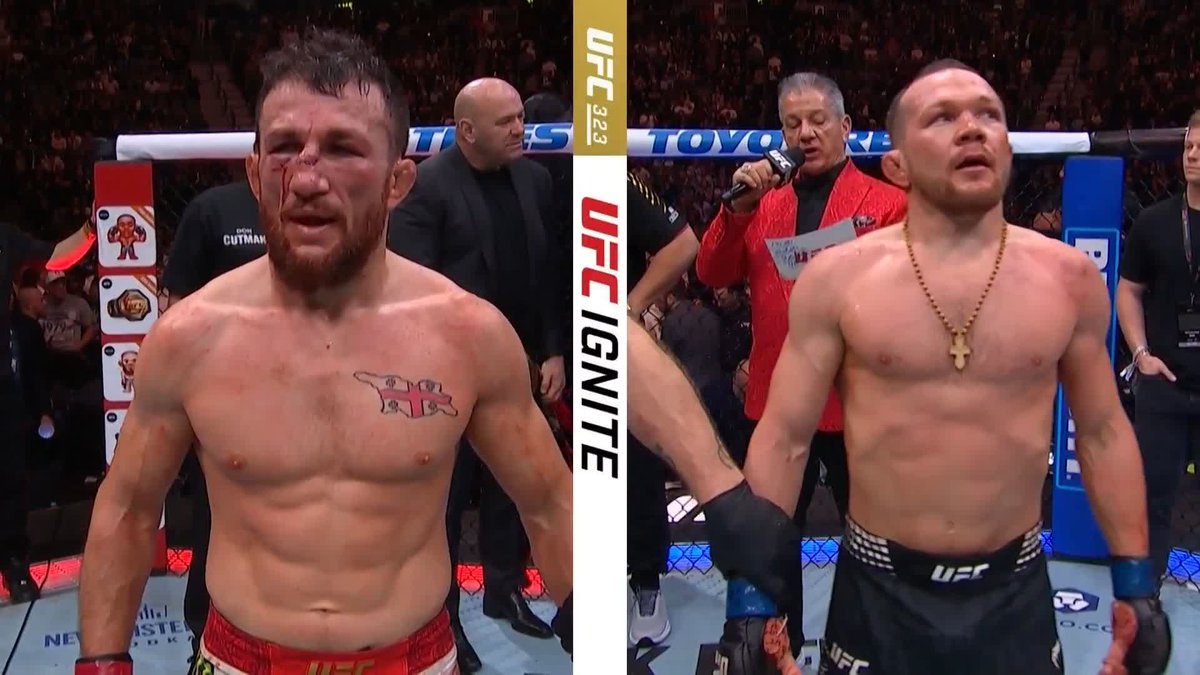 PETR YAN DEFEATS MERAB DVALISHVILI BY UNANIMOUS DECISION!!! AND NEWWWWW! (49-46 x2, 48-47) #UFC323