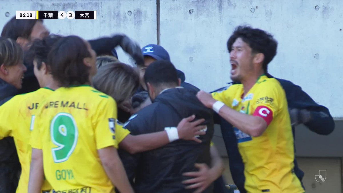 0-3からの大逆転ゴール🔥 🎦 ゴール動画 🏆 明治安田Ｊ１昇格プレーオフ２０２５ 準決勝 🆚 千葉vs大宮 🔢 4-3 ⌚️ 87分 ⚽️ 河野 貴志（千葉） #Ｊリーグ