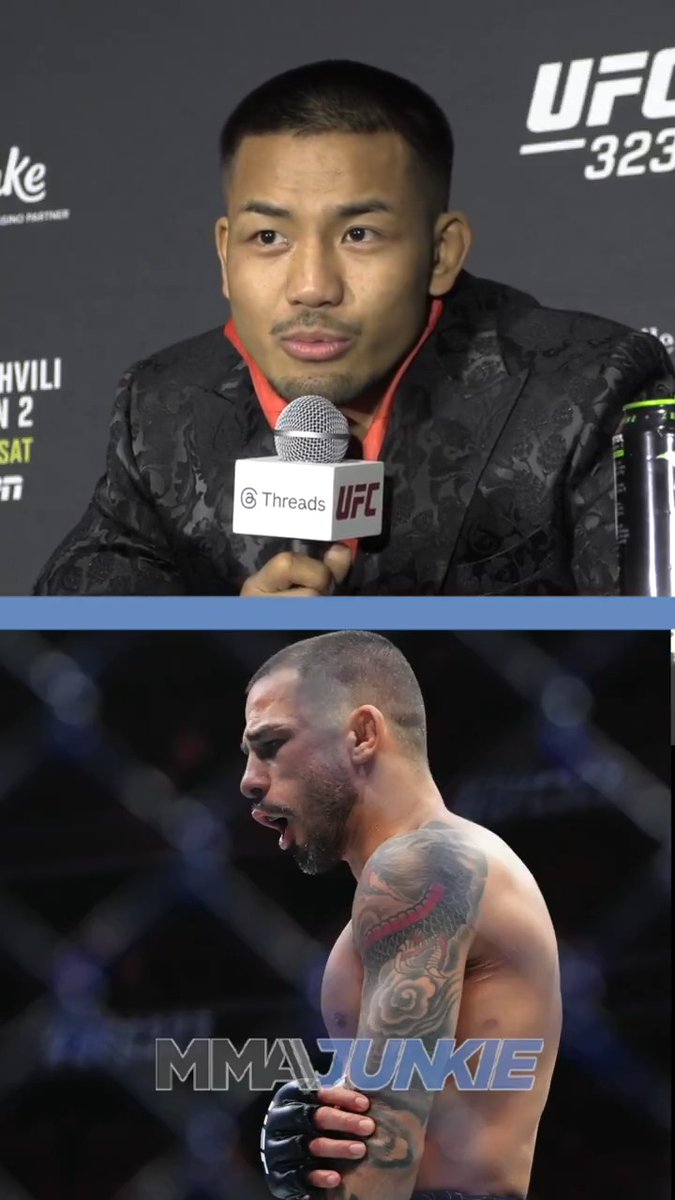 Joshua Van fires back at anyone who says his #UFC323 title win is not legit. "F*ck them. ... I won."