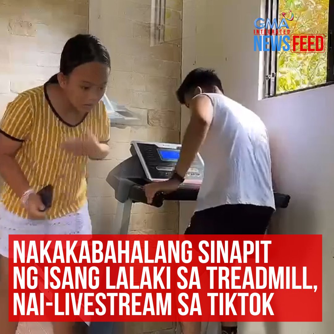 May nangyari sa isang runner nang gumamit siya ng treadmill sa kauna-unahang pagkakataon. Ang kaniyang sinapit, live pang napanood ng kanyang followers! Ang buong pangyayari, panoorin sa video.