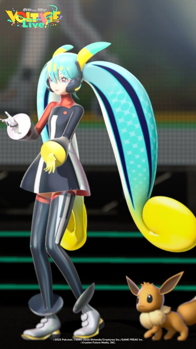 【チケット抽選 本日〆切‼️】 / 「JUVENILE」🗺️ 初音ミク & イーブイ💞 \ ライブ練習シーンをちょい見せ✨ どんなステージになるのか、お楽しみに🤎 ━━━━━ 🟢#ポケミク チケット三次抽選 受付中! 🟡12/7(日)23:59まで! 【⬇️抽選申込はこちら!⬇️】 ━━━━━