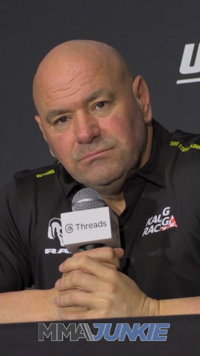 Dana White confirms he's signed a new 5-year contract extension with TKO to remain UFC CEO. #UFC323 (via Mike Bohn)