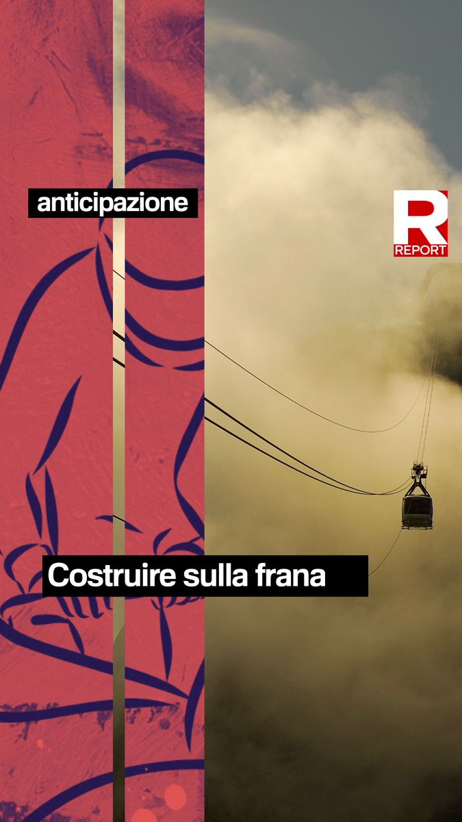A Socrepes, dove dovrebbe sorgere la stazione di monte, ai primi di settembre si è aperta una frattura. Per Saldini, ad di Simico si tratta di uno scivolamento gestibile nell’ordinaria attività di cantiere. Ma chi abita nei dintorni è preoccupato. #Report 20.30 #Rai3