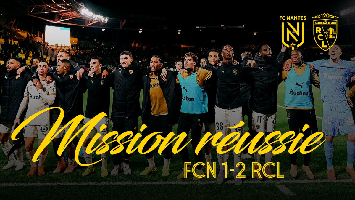 𝗠𝗜𝗦𝗦ion réussie ✅ #FiersDEtreLensois #FCNRCL