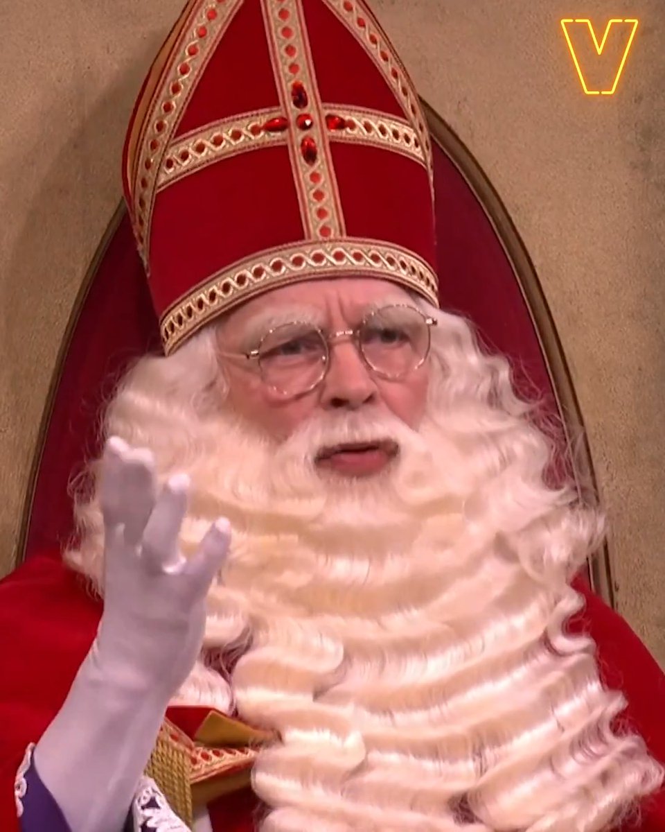 Ook mediacriticus Victor Vlam bleef niet gespaard door de Sinterklaas 🔥💥 #vandaaginside