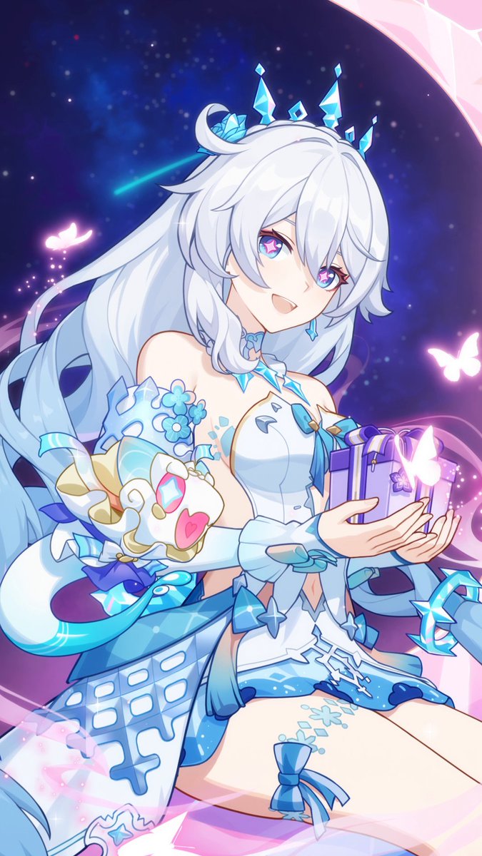 Happy birthday, Kiana! Head to HoYoLAB and celebrate her birthday to win Crystals and redemption code! >> #KianaBirthdayParty #Kiana #HonkaiImpact3rd