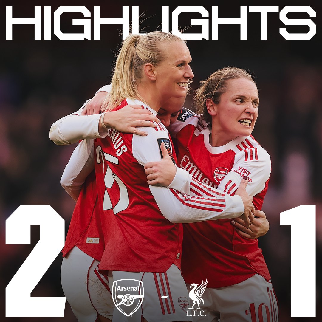 A wonderstrike from Liv to open the scoring! 🚀 Watch the highlights from yesterday's 2-1 victory over Liverpool 📺