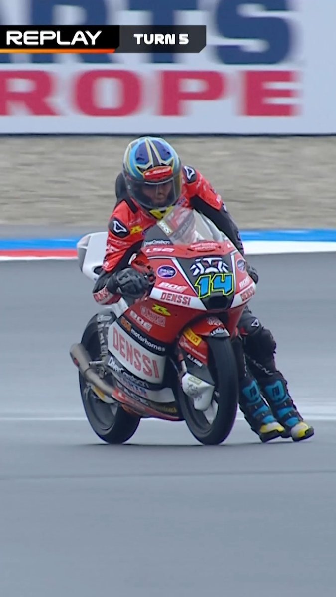 What a SAVE 😮 Cormac Buchanan saved his team costly a repair bill with this one 🔥 #MotoGP