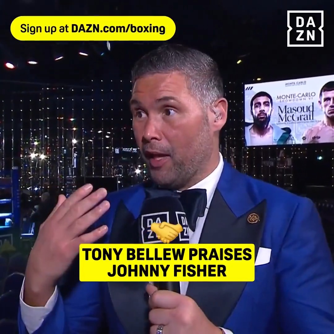 In the midst of a crisis, Johnny Fisher listened to Derek Chisora 🥊 &amp; Tony Bellew was impressed 👏🔥 #FisherBalaz ◼️