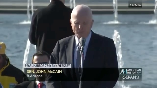 On Pearl Harbor Remembrance Day, the McCain Institute honors the 2,403 service members and civilians lost in the attacks 84 years ago. We remember not only their sacrifice but their bravery that followed. Let Senator McCain's reflections remind us of their courage.