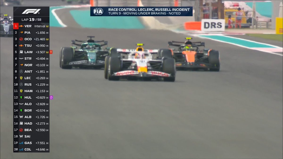 A double overtake from Lando as he clears the traffic 😮‍💨