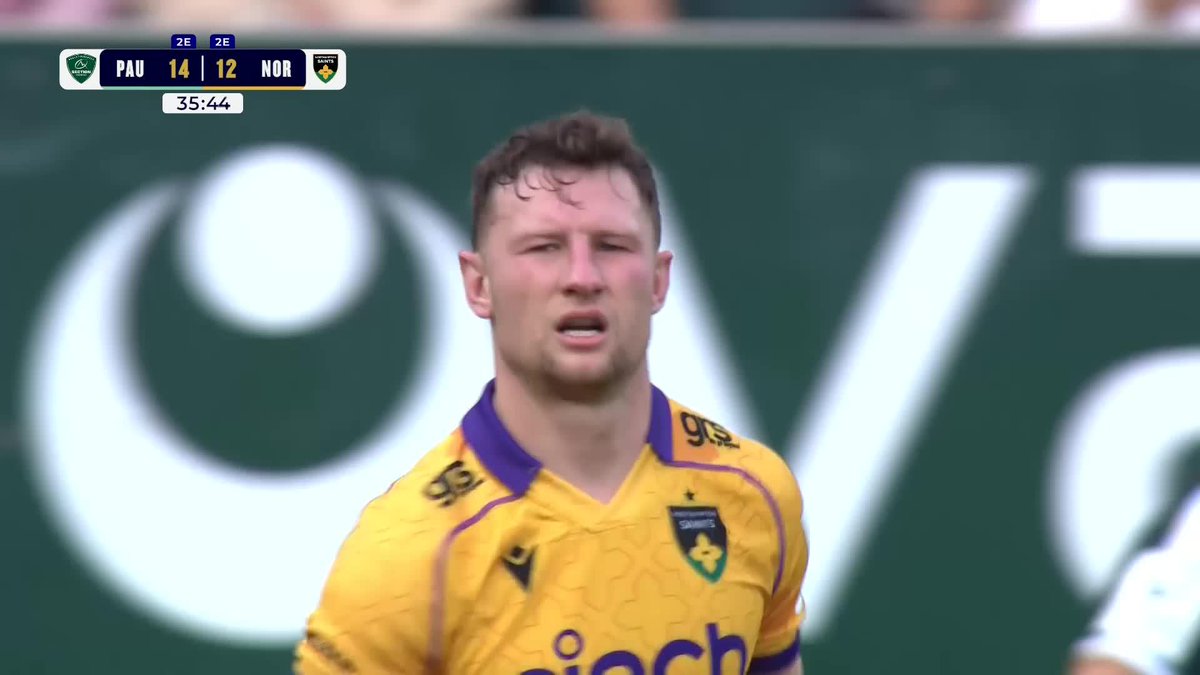 "Saints can finish it like few other teams in the land!" 🎙️ An exceptional team try from Northampton Saints 😇 finished off by Fraser Dingwall 😇 #InvestecChampionsCup