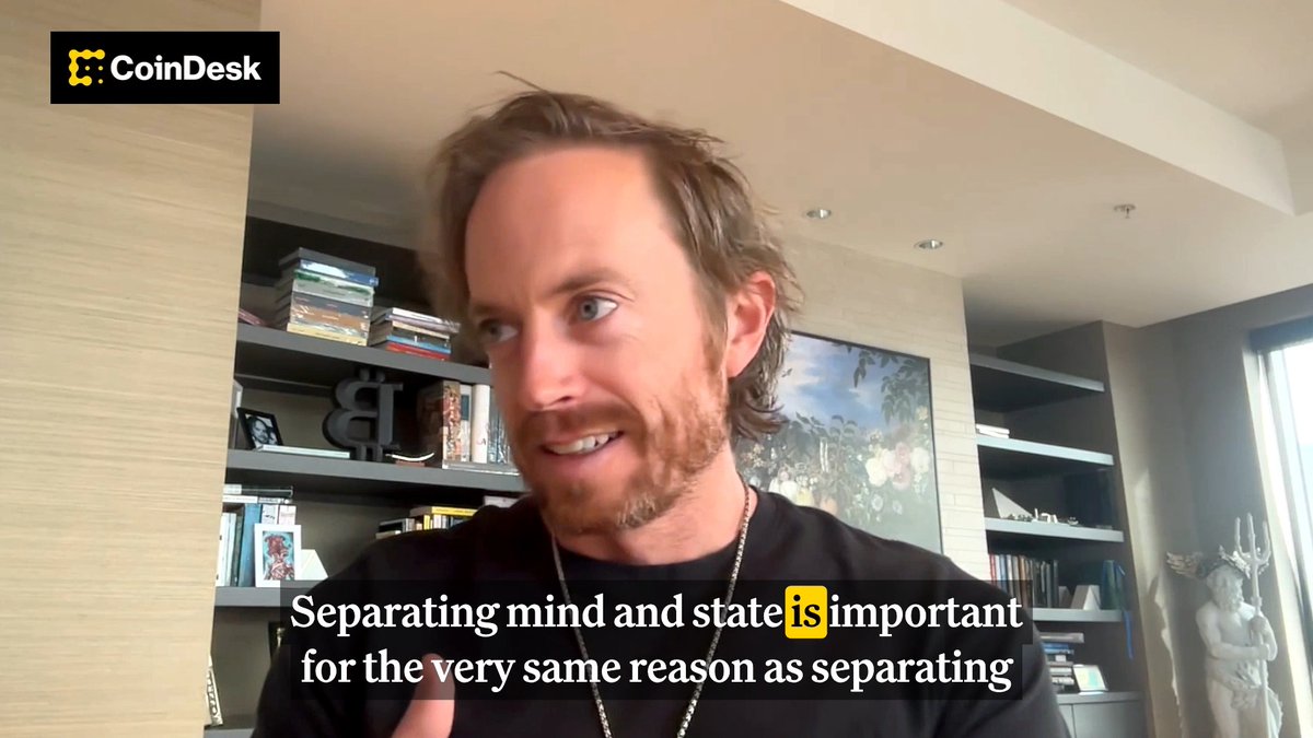 ๐ง "Separating mind and state is important for the very same reason as separating money and state." Erik Voorhees warns that some AI builders don't share the decentralization principles of the crypto world.