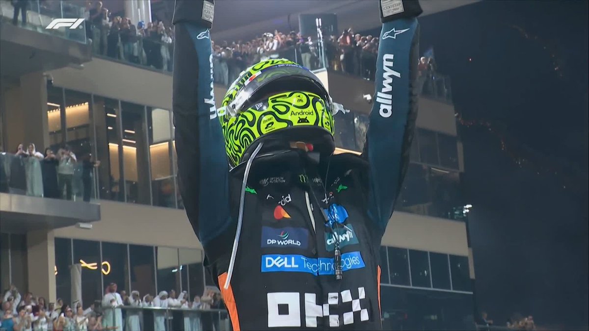 BREAKING: Lando Norris has won the 2025 F1 Drivers' Championship 🚨