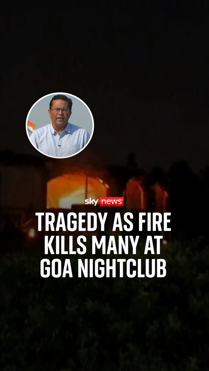 At least 25 people have been killed after a fire at a nightclub in Goa, police in the Indian state have said. The majority of the victims were kitchen staff at the club - although around three to four tourists are thought to be among those killed. Neville Lazarus reports.