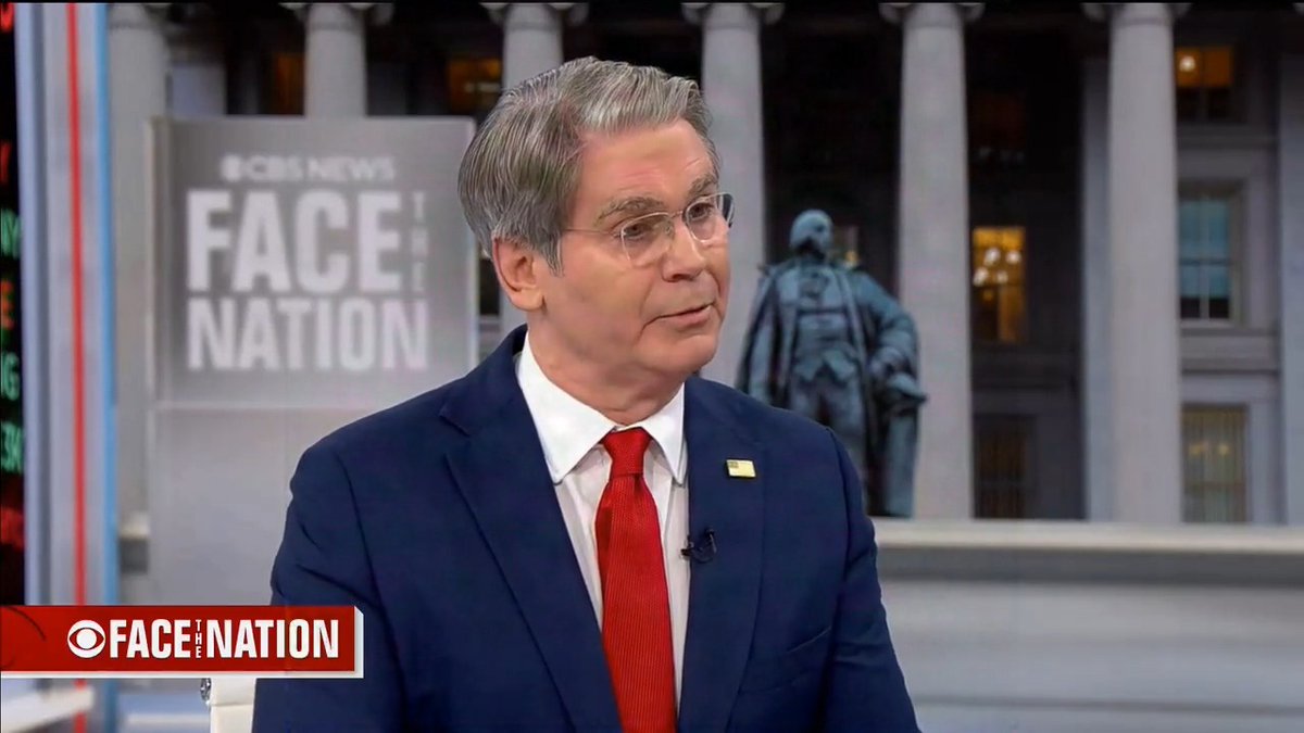 Treasury Secretary Scott Bessent: “The Biden administration created the worst inflation in 50 years and maybe for working Americans, the worst inflation of all time. We have pulled that number down.”