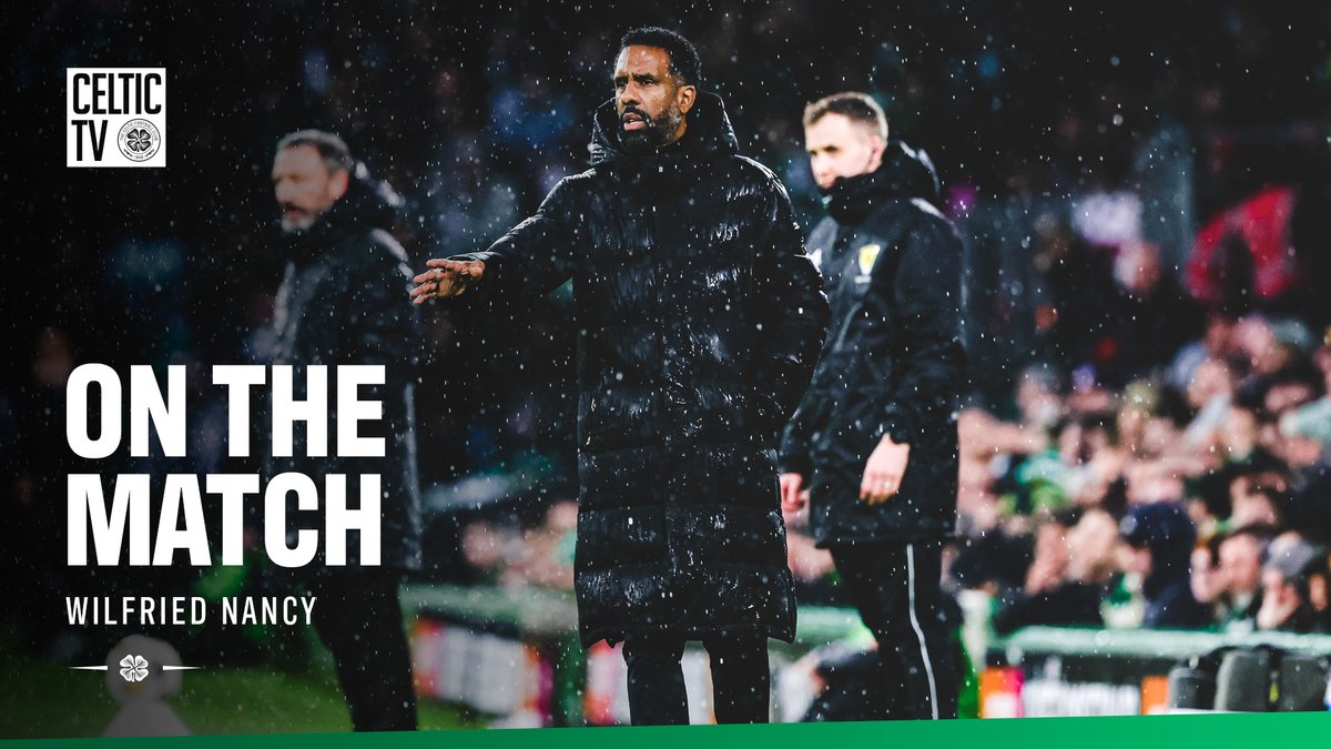 🎙️ On the Match with Wilfried Nancy #CELHEA | #CelticFC🍀