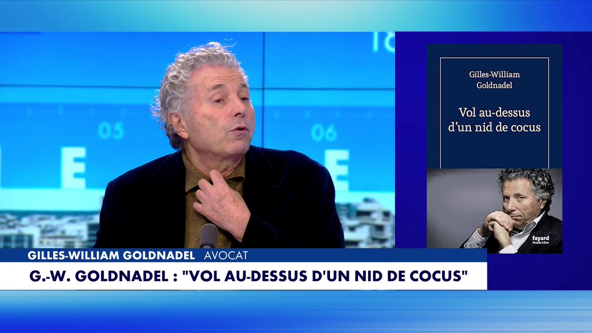 L'avocat Gilles-William Goldnadel sur son livre : «Je suis un cocu mâle hétérosexuel victime du féminisme d'extrême gauche» dans #PunchlineWE