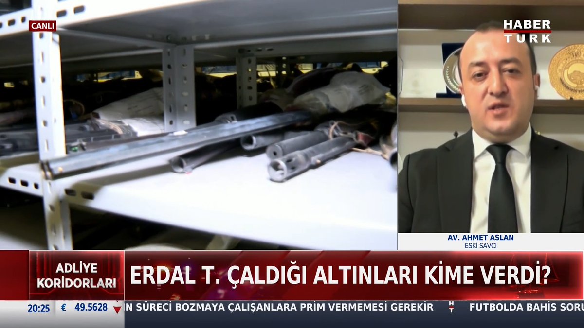📌Adli emanetten 25 kilo altın çalıp İngiltere'ye kaçtı! Erdal T. çaldığı altınları kime verdi? Eski Savcı, Avukat Av. Ahmet Aslan #AdliyeKoridorları'nda değerlendirdi.