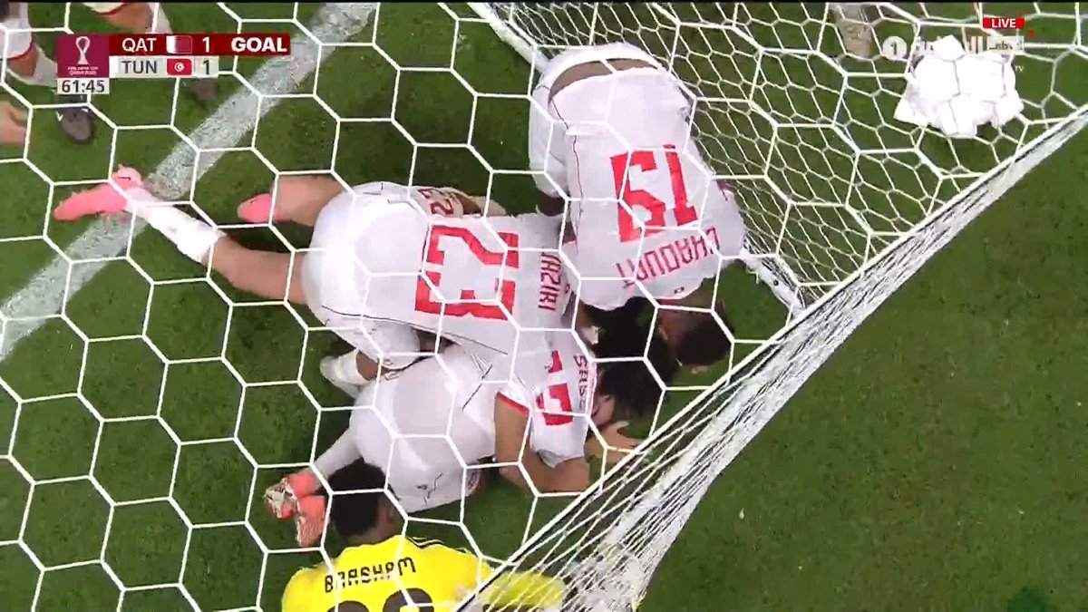 🚨🚨🚨🚨🚨🚨🚨🚨🚨🚨🚨🚨🚨🚨🚨 منتخب قطر يقترب من مغادرة كأس العرب، أداء كارثي! تونس تسجل الهدف الثاني ضد قطر! 🤯😱