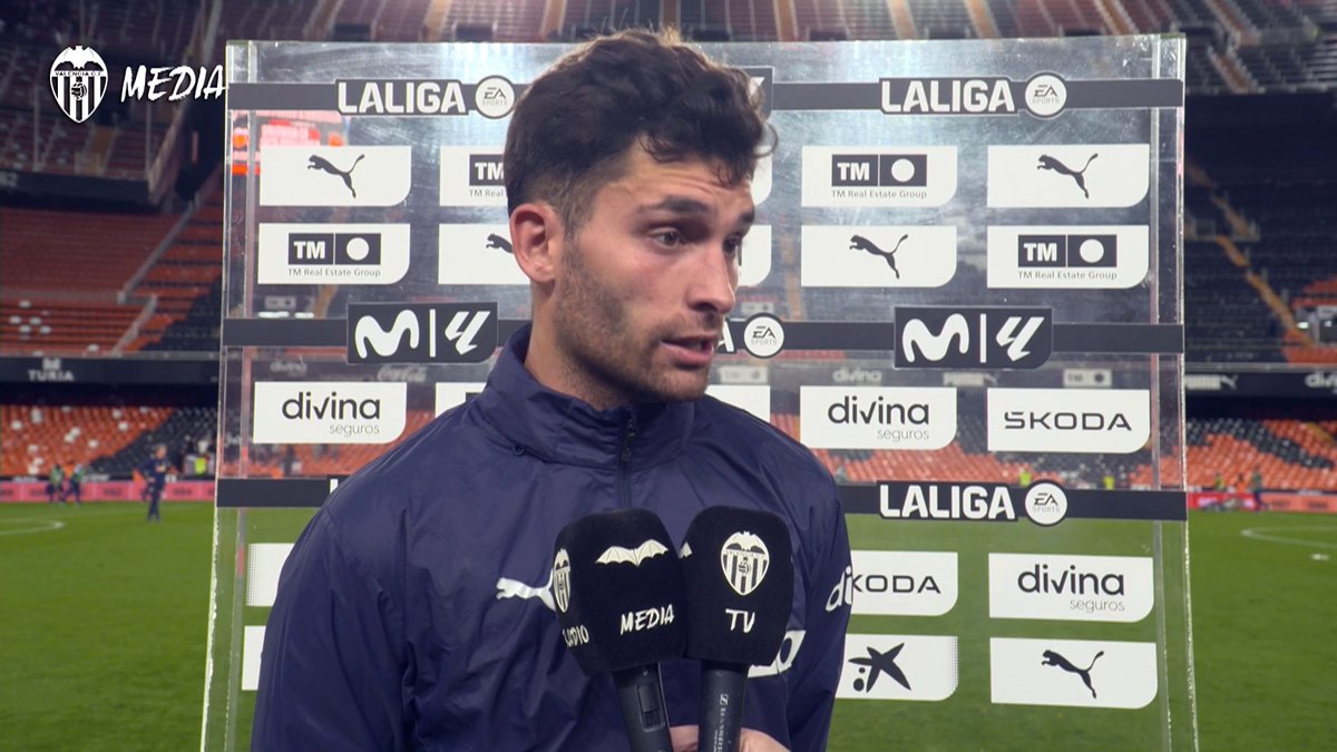 💬 Hugo Duro: “Hay que destacar el esfuerzo que ha hecho el equipo” #ValenciaSevilla #ADNVCF