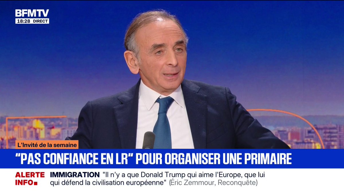 🔴 « Mes condamnations, ce sont des médailles » Éric Zemmour.