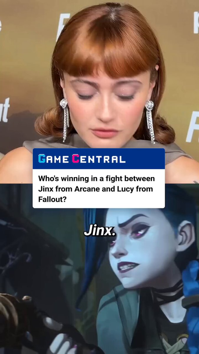 ella talking about who’s winning in a fight between jinx and lucy