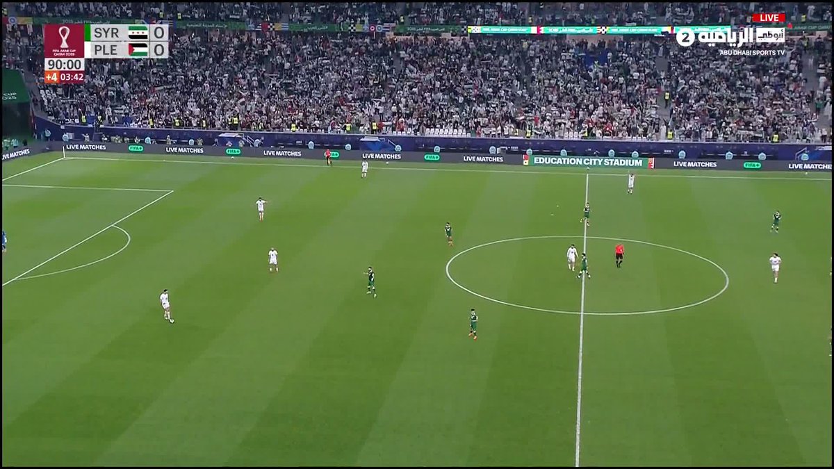 ð€© LA PALESTINE ET LA SYRIE QUI CÃLÃBRENT ENSEMBLE LEUR QUALIFICATION EN QUARTS DE FINALE DE COUPE ARABE ! ðµðžððžðŸ ð€ Un match nul suffisait aux deux équipes pour se qualifier, résultat final : 0-0.