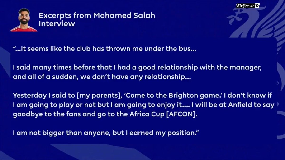 Mo Salah's future at Liverpool is the talk of the footballing world. 🗣️
