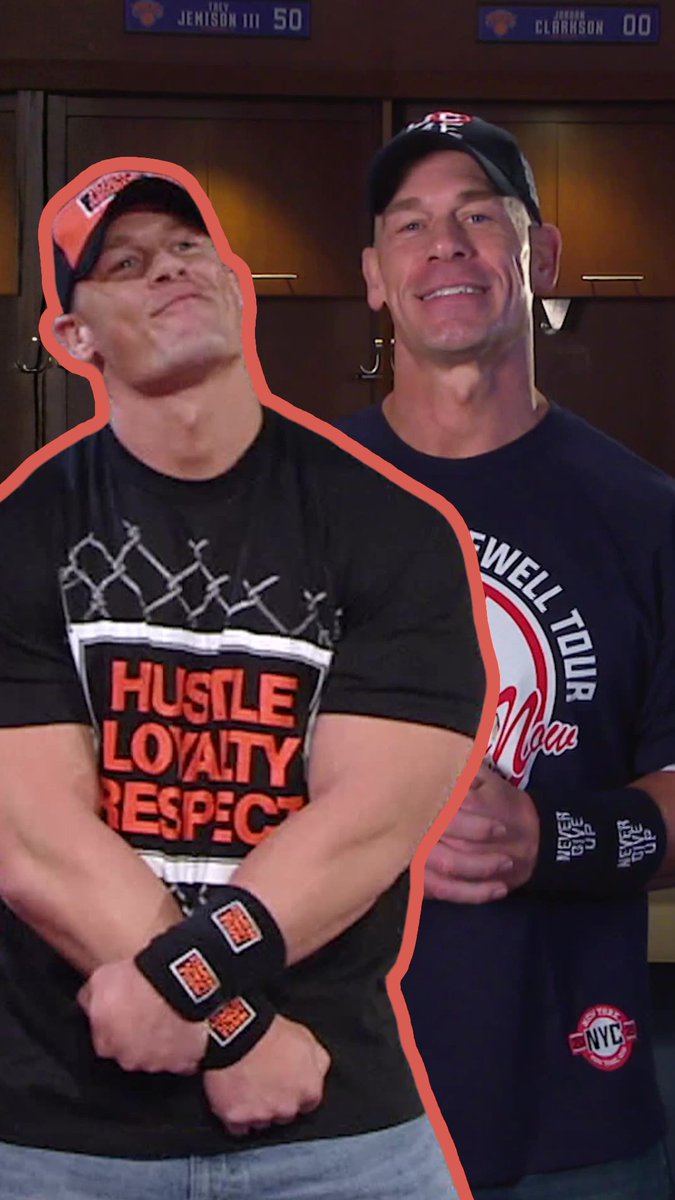 SIEMPRE TE HEMOS VISTO 🥹👋 John Cena hace un repaso por sus mejores momentos en la WWE a pocos días de su adiós definitivo 💔