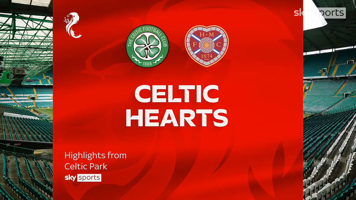♥️ Hearts beat Celtic 2-1 in Glasgow to extend their lead at the top of the table, having lost just one of their last 20 Premiership games ⤵️