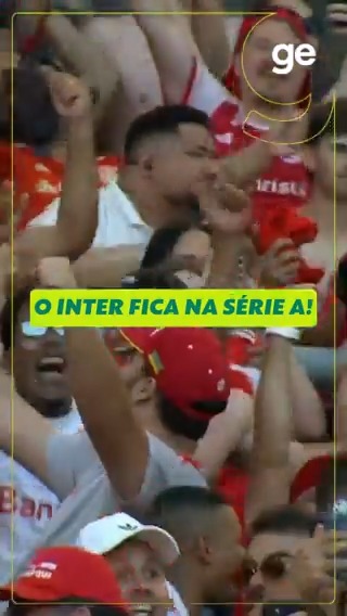 O INTER FICA NA SÉRIE A! #brasileirão