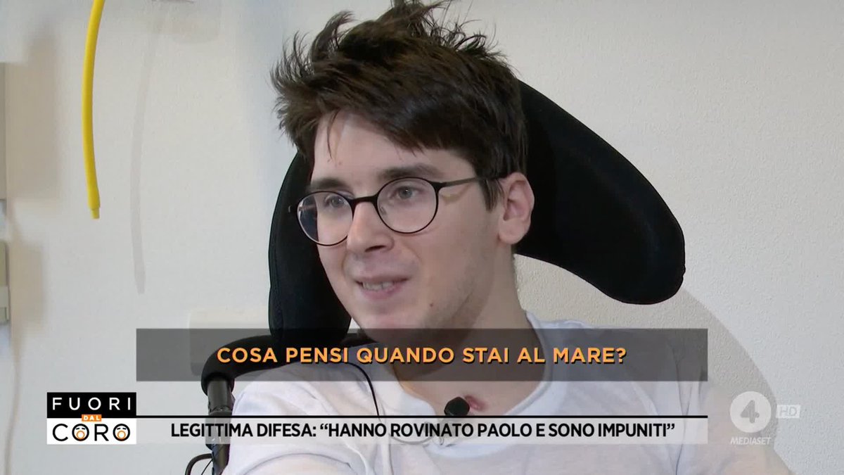 Paolo, 25enne rovinato da una baby gang di maranza una sera a #Torino, dopo 2 anni di coma, oggi sogna di poter tornare al mare. Il servizio completo di Cristina Autore a #Fuoridalcoro è su Mediaset Infinity