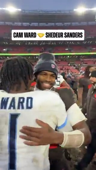 all love and respect between these two 🔥 Cameron Ward | Shedeur Sanders
