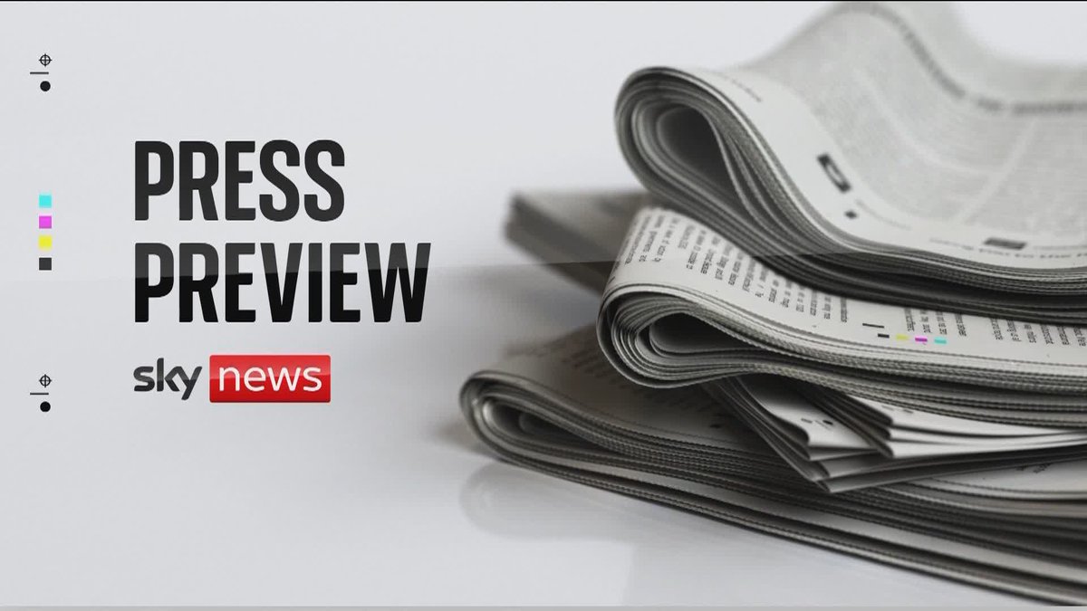 📰 What's on Monday’s front pages? Gillian Joseph is joined by PR consultant Kevin McKeever and writer and broadcaster Angela Epstein for the Press Preview. 👉 #SkyPapers 📱 Watch live: 📺 Sky 501 and YouTube