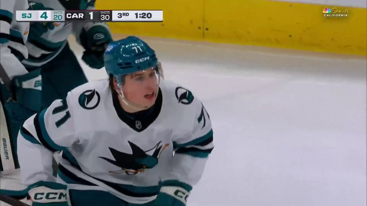 The net was empty, but our hearts are full of love for Macklin Celebrini