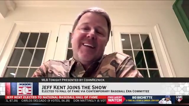 Newest Hall of Famer Jeff Kent shares his reaction to the announcement and desire to represent the SFGiants on his plaque 👏