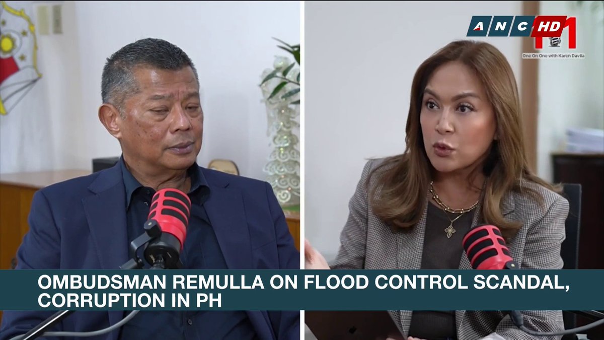 Ombudsman Jesus Crispin Remulla said his office will not engage in political mudslinging and stressed that no one is exempt from the probe into the alleged flood control corruption. He added that former senator Bong Revilla may be jailed before Christmas. #ANCHeadstart