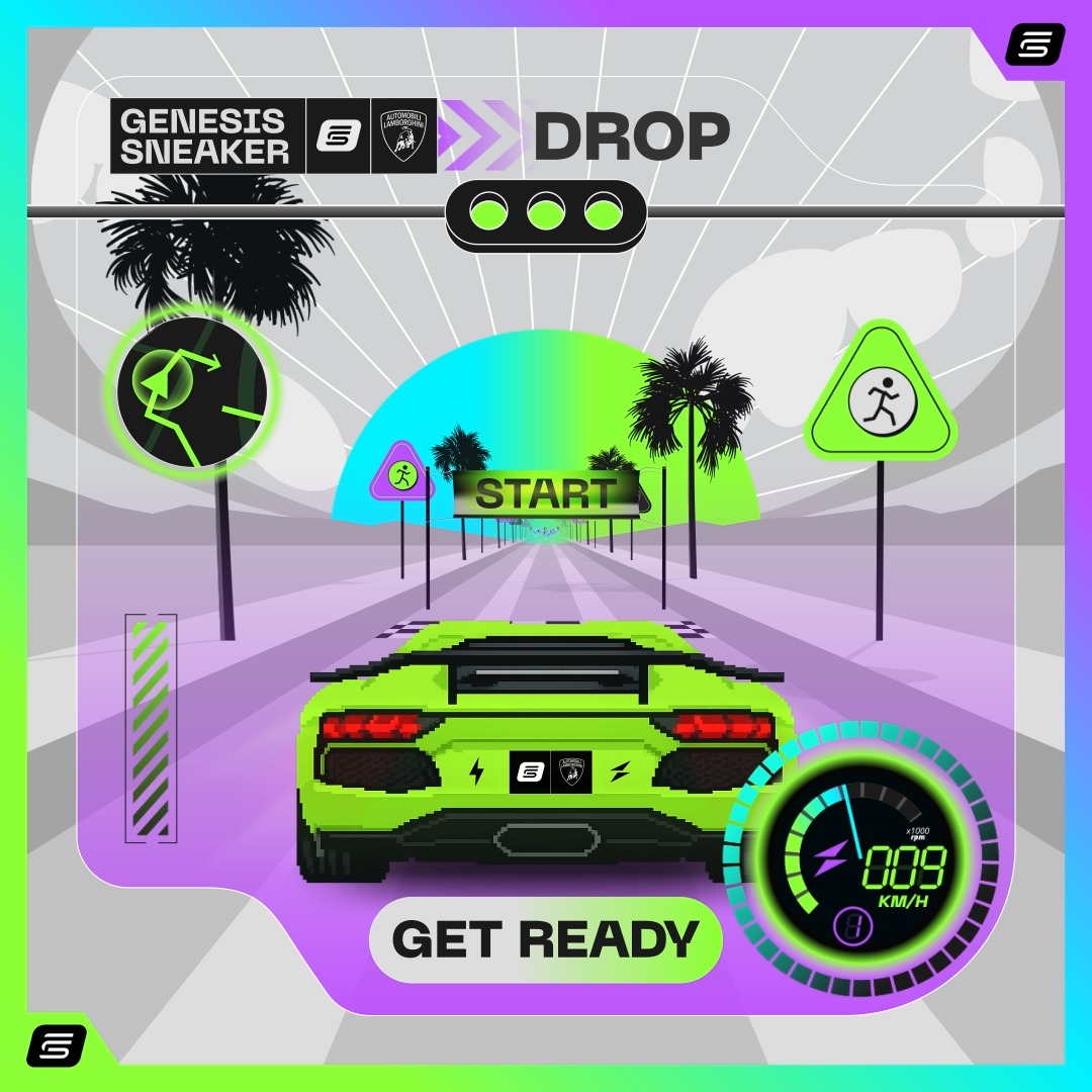 The iconic raging bull is charging straight at us! Automobili Lamborghini x STEPN is finally here! This December, we’re dropping digital Sneakers in collab with Lamborghini and it’s going to be really fast: 🔹 Genesis Sneakers for STEPN & STEPN GO, the fastest we’ve ever built 🔹 The first-ever Legendary Sneakers in STEPN history 👑 🔹 Access to Fast ForWorld, Lamborghini’s hub and for digital engament 🔹 Super Trofeo surprises 👀 Wen lambo? Now! #STEPNxLAMBO 🚀